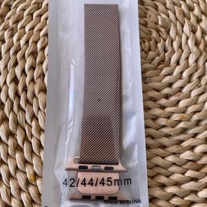 Apple watch band rose gold 44m